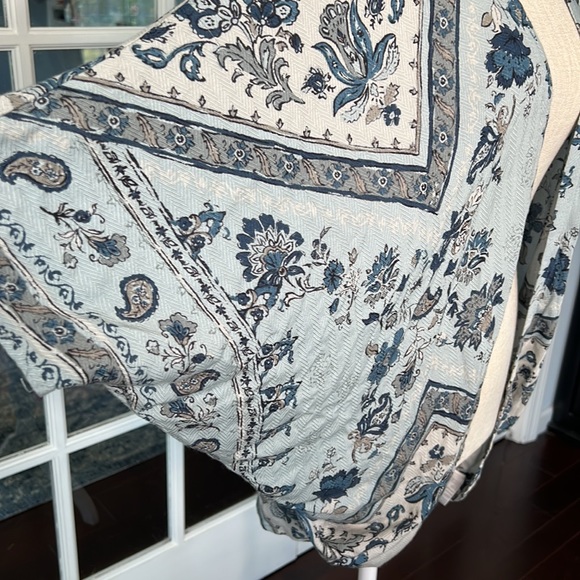 KIMCHI BLUE cocoon wrap size XS/S blue floral - Picture 5 of 7